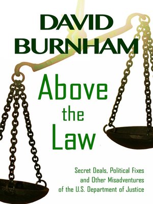 cover image of Above the Law